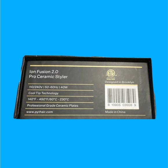 PYT HAIR ION FUSION 2.0 PRO ANALOG CERAMIC STYLER Pink NIB MSRP $250 - Picture 14 of 14